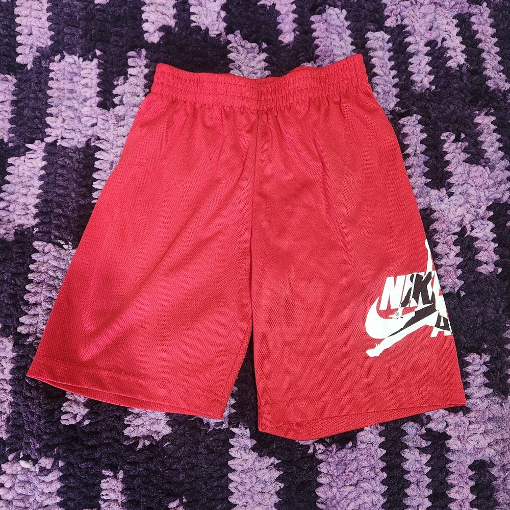 Nike Jordan Red Athletic Shorts